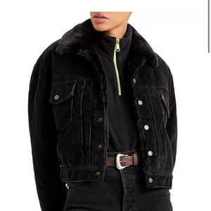Levi’s Heritage Faux Fur corduroy trucker jacket